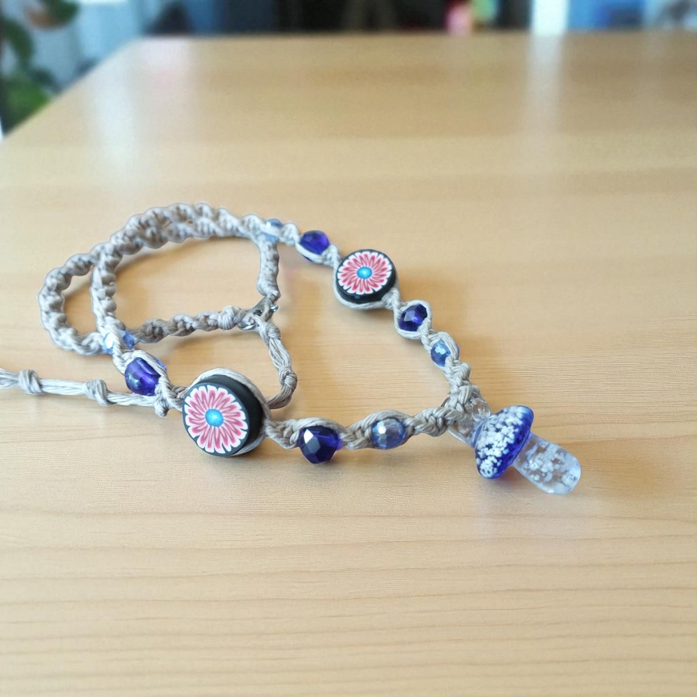 GLOW Mushroom Necklace
